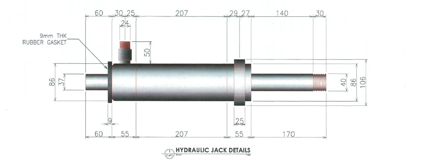 Zolo Slipform Hydraulic Jack(Teeth Type)