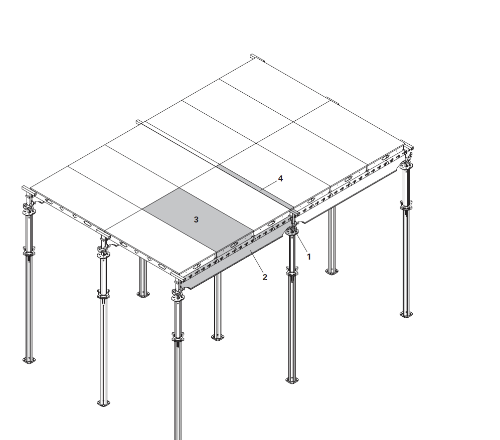 ZDeck™ Aluminium Panelized Slab Formwork